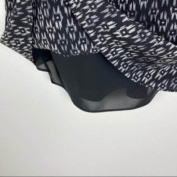 Rebecca Taylor Box Step Silk Dress Size 2 - Picture 8 of 11